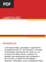 LAMENTAÇÕES