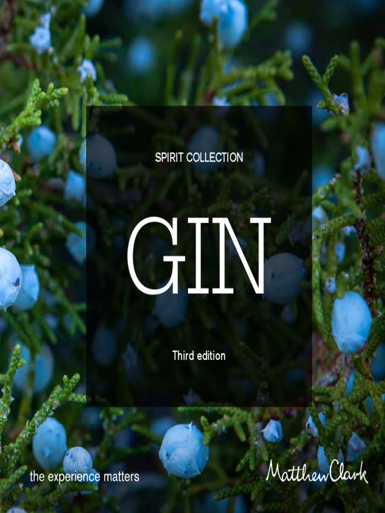 Spirit Collection Gin Gin Alcoholic Drinks