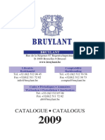 Catalog Bruylant 2009 PDF