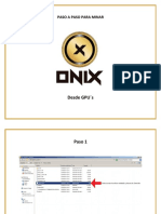 GPU Minado Manual ONIX