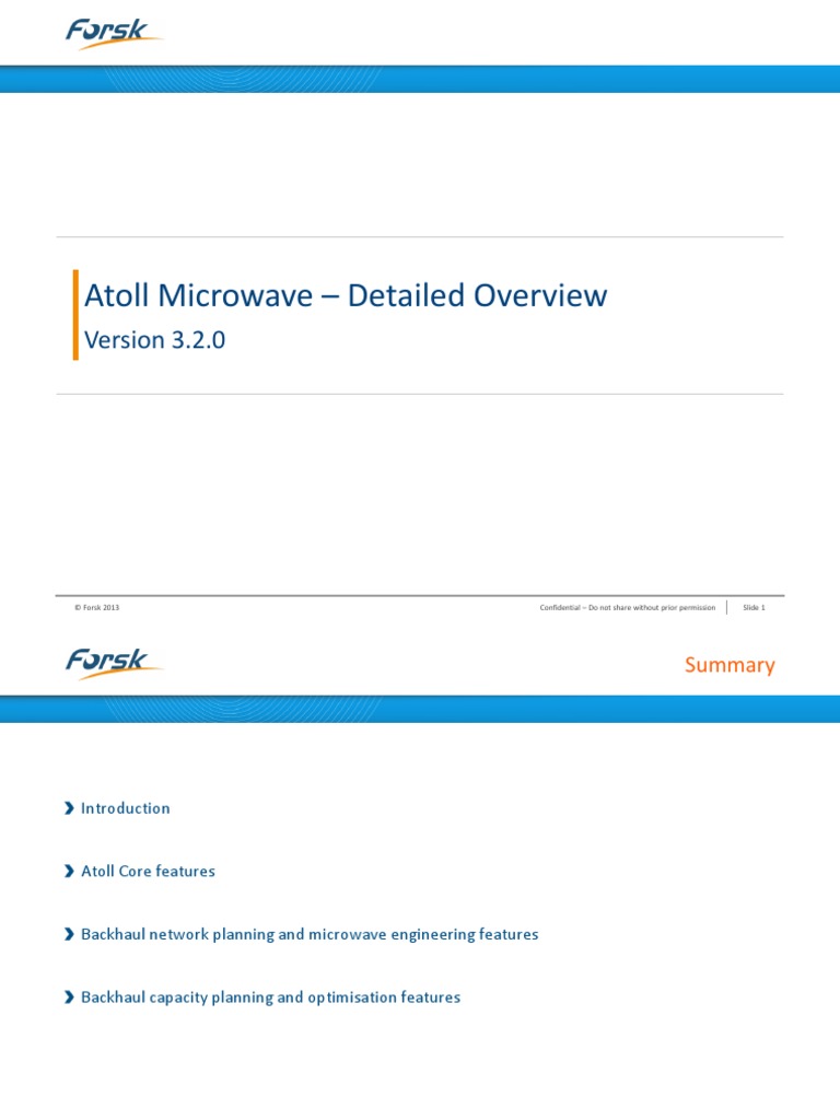 Atoll Microwave PDF | PDF | Computer Network | Microsoft Windows