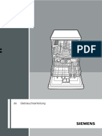 Geschirrspueler Siemens SN66