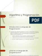 Algoritmo y Programación