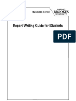 Report Writing Guide