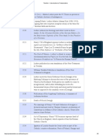 Reformasi - Timeline - Introduction To Protestantism