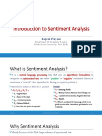 Introduction To Sentiment Analysis PDF