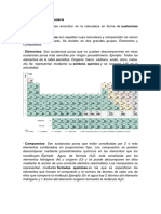 Clasificación de La Materia