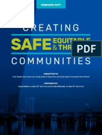 Creating Safe, Equitable & Thriving Communities