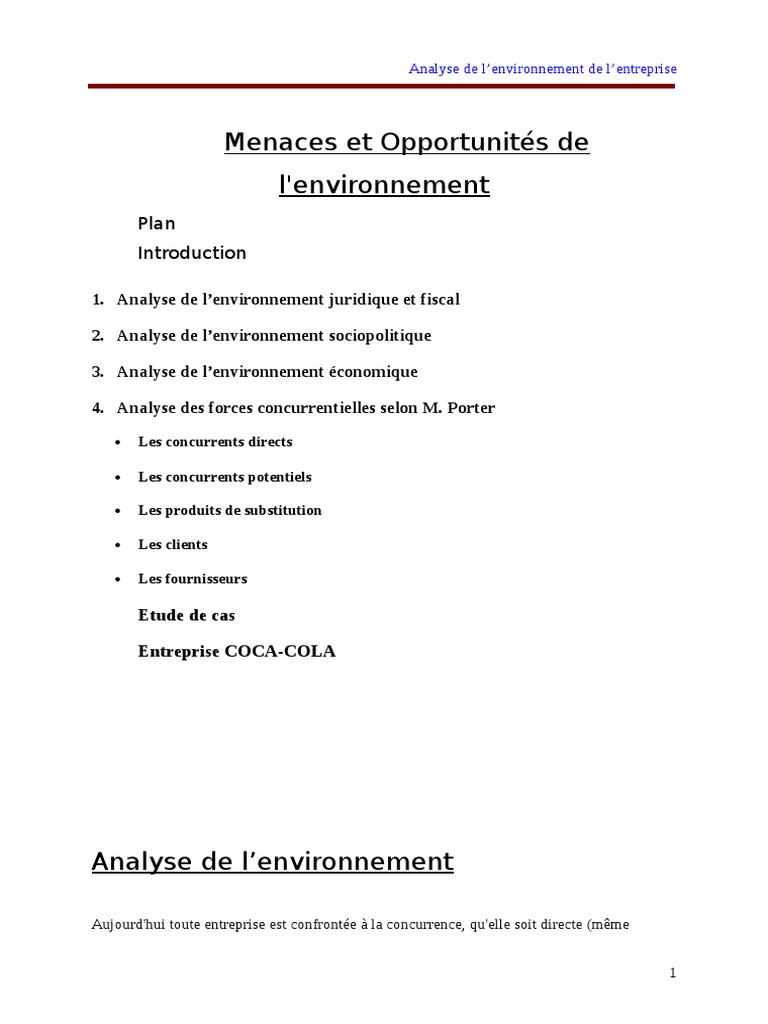 5 Forces De Porter Exemple Coca Cola 53c7f99f21a9c PDF | PDF | Coca Cola | Business