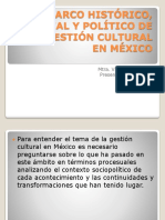 MARCO HISTÓRICO - Gestioncultural