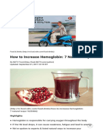 How to Increase Hemoglobin 7 Natural Ways 1620466
