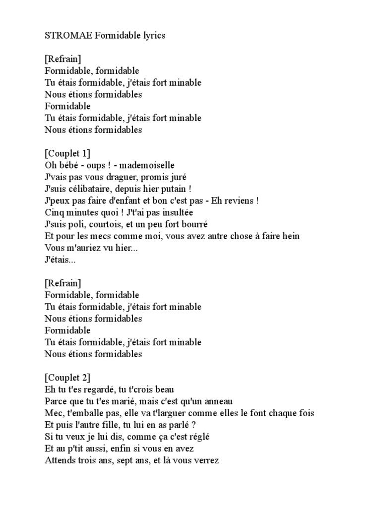 Top 20 la solitude lyrics stromae en iyi 2022