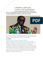 Mugabe No Dimite en Zambia