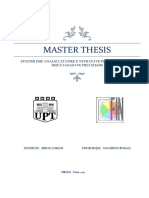 Master Thesis / Teme Diplome: "Studimi Dhe Analiza Statike e Vetratave Plastike/alumini Dhe Fasadave Prej Xhami"