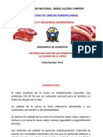 Factores Calidad de La Carne