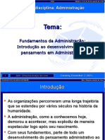 Fundamentos da Administração