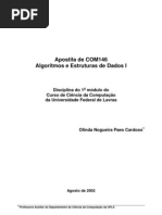 apostila_AED Algoritmos e Estruturas de Dados