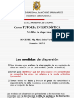 Medidas de Dispersión PDF