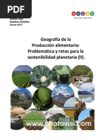 La Geografía de La Producción Alimentaria