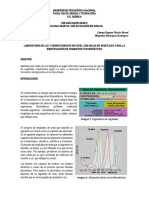 Practica de Labortorio Cromatografia en Papel y Longitud de Onda