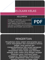 Pengelolaan Kelas