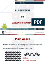 14 Plain Weave