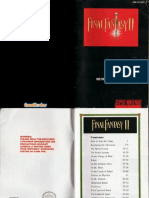 Final Fantasy II - SNES - Manual