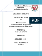 Análisis del circuito integrado 555 para generación de señales de reloj