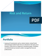 Risk and Return Presentation