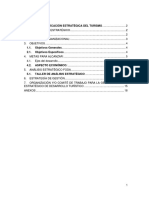 Proceso de Planificación Estrategica Del Turismo