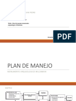 Plan de Manejo Del Centro Arqueológico de Wilcahuain