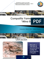 Compañía Yamana Gold. El Peñon