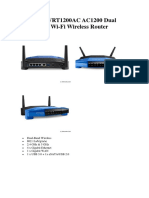 Linksys Wrt1200ac Ac1200 Dual Band Smart Wi