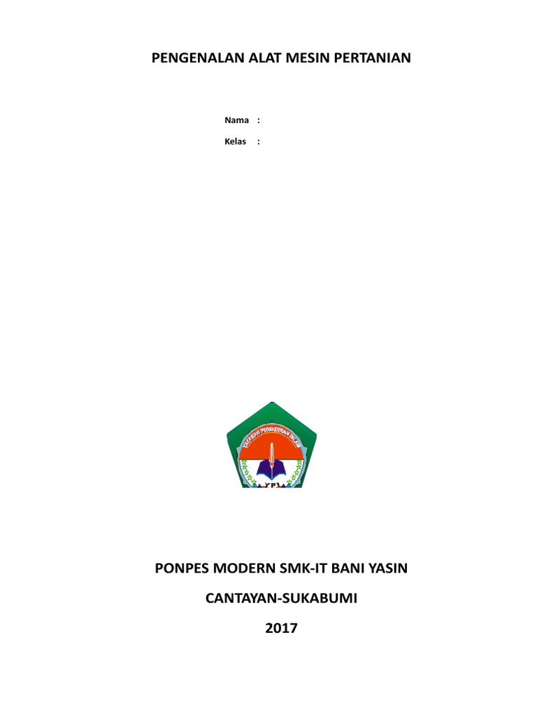 Pengenalan Alat  Mesin  Pertanian 