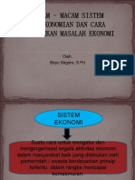 Sistem Ekonomi