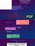 Antisepticos y Desinfectantes