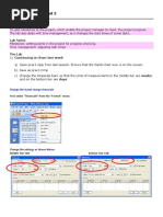 MS Project Lab 2a and 3: Continuing On From Last Week