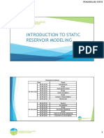 Introduction To Static Reservoir Modeling PDF