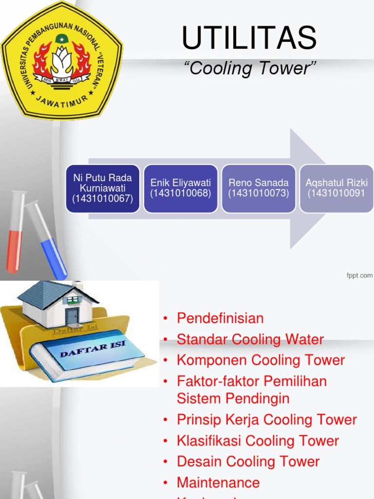 Jenis dan Prinsip Kerja Cooling Tower | PDF