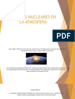 Pruebas Nucleares en La Atmosfera