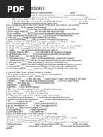 Review of Verb Tenses 2 Bach | PDF | Perfect (Grammar) | Verb