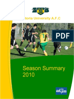 Season Summary 2010