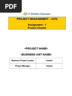 Assignment 1 Project Charter