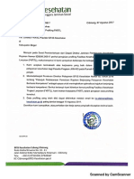 Surat Hal Pengisian Profiling FKRTL