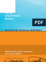 Callon, M. & Lascoumes, P. Acting in an Uncertain World.pdf