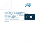 Intel® Core™ I7-900 Desktop Processor Extreme Edition Series and Intel® Core™ I7-900 Desktop Processor Series and LGA1366 Socket Thermal and Mechanical Design Guide