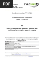 TYROSAFE - WP2 - D05 Previous Skid Resistance Projects