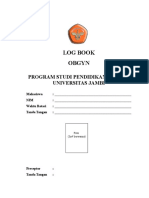 Log Book Obgyn