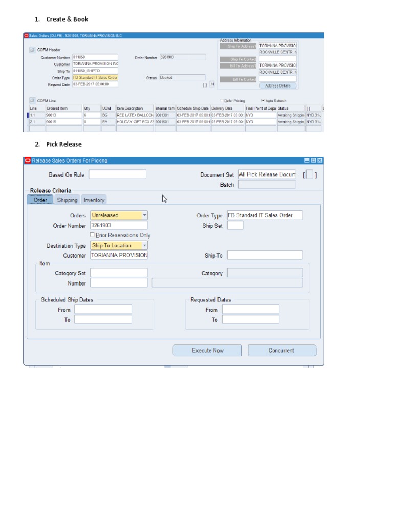 Pick Slip Report and Picking Process | PDF | Computers