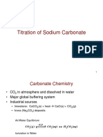 Sodium Carbonate Titration